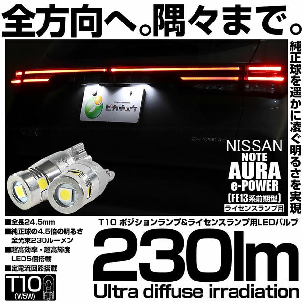 ひかりカエサルヌイグルミ（非売品） T10 全長22mm 純正球よりコンパクトサイズ フィリップスルミレッズ製