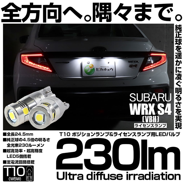 T10 全長22mm 純正球よりコンパクトサイズ フィリップスルミレッズ製