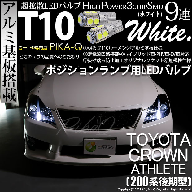 クラウン アスリート GRS18 27SMD 霧灯 黄 白 LEDバルブ ウインカー フォグランプ マルチ ターン デイライト ポジション機能 HB4