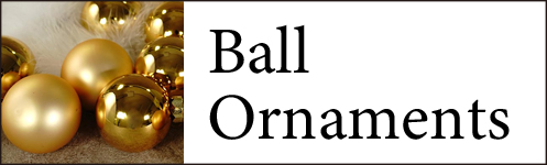 INGE-GLAS Ball Ornaments 美しいきらびやかなボールオーナメント