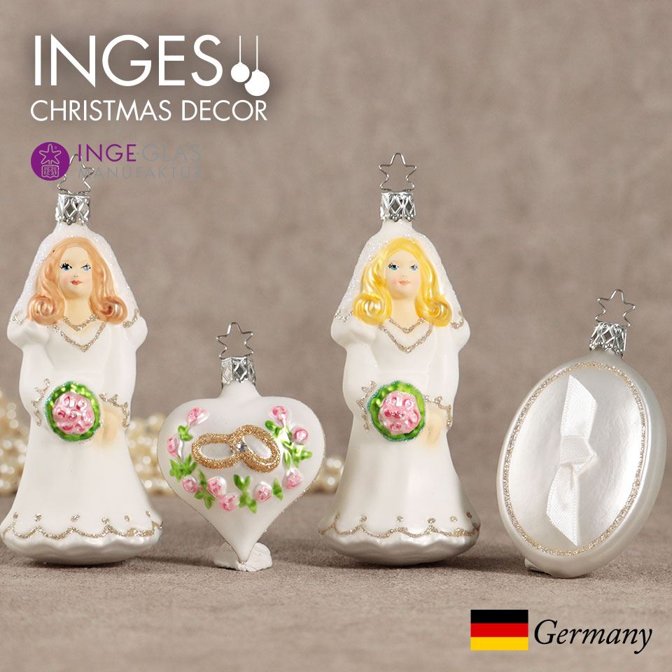 100063】 クリスマスツリー オーナメント ドイツ INGE-GLAS MANUFAKTUR