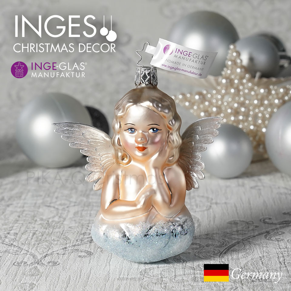 100162】 クリスマスツリー オーナメント ドイツ INGE-GLAS MANUFAKTUR