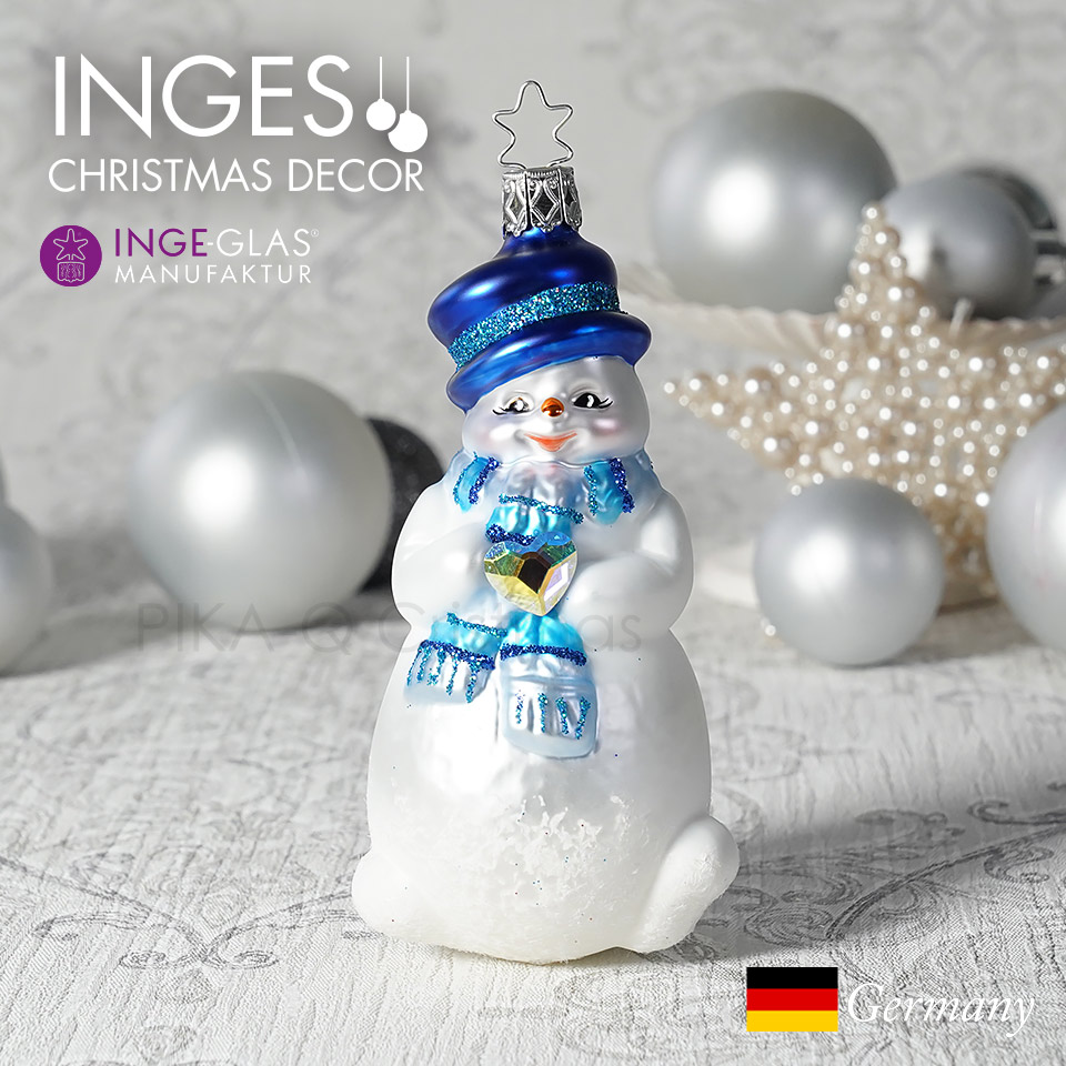 100206】 クリスマスツリー オーナメント ドイツ INGE-GLAS MANUFAKTUR