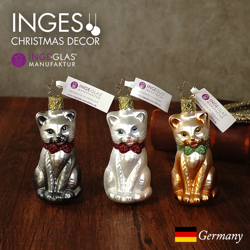 100262】 クリスマスツリー オーナメント ドイツ INGE-GLAS MANUFAKTUR 